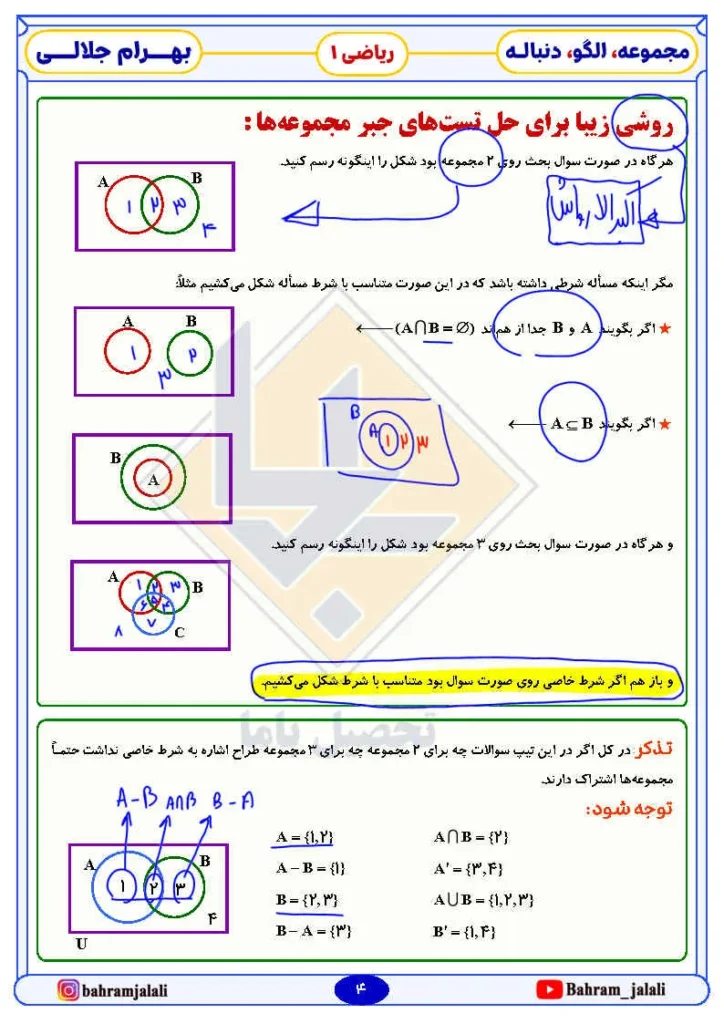 جزوه ریاضی دهم بهرام جلالی 3