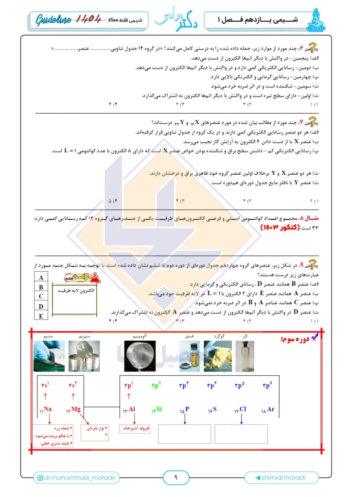 جزوه شیمی یازدهم استاد محمد مرادی (2)